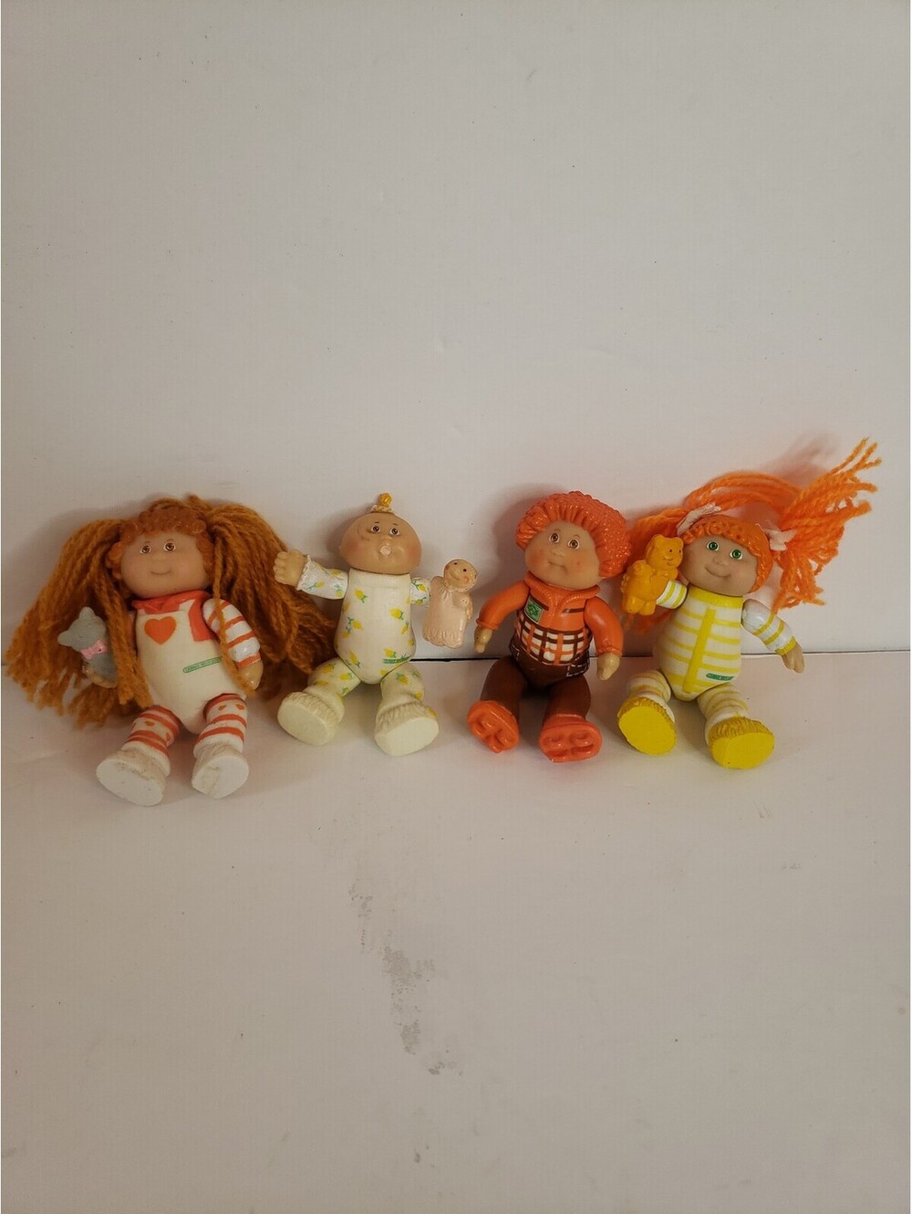 Cabbage Patch Kids Figurines Vintage 1984 x4